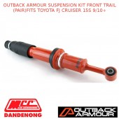 OUTBACK ARMOUR SUSPENSION KIT FRONT TRAIL (PAIR)FITS TOYOTA FJ CRUISER 15S 9/10+